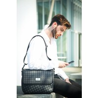 Herren Crossbody Tasche von V 1969 - schwarz