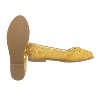 Damen Ballerinas - gelb