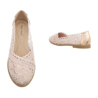 Damen Ballerinas - Champagner