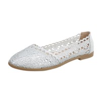 Damen Ballerinas - Silber