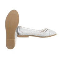 Damen Ballerinas - Silber