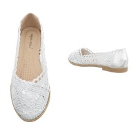 Damen Ballerinas - Silber