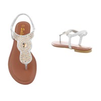 Damen Sandalen - Silber