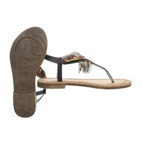 Damen Sandalen - schwarz