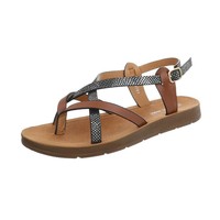 Damen Sandalen - Kamel
