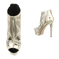 Damen Peeptoe - Gold