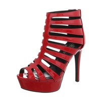 Damen Open Schuh - rot