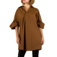 Damen Bluse Gr. one size - brown