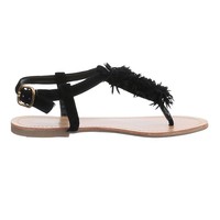 Damen Sandalen - schwarz