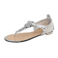 Damen Sandalen - Silber