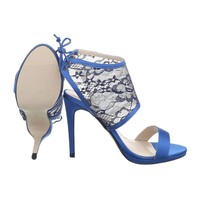 Damen Open Schuh - blau
