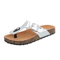 Ladies verstellbarer Pantoffel - Silber