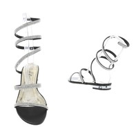 Damen Sandalen - schwarz