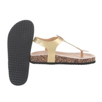 Damen Sandalen - Gold