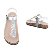 Damen Sandalen - Silber