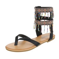 Damen Sandalen - schwarz