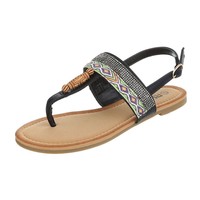 Damen Sandalen - schwarz