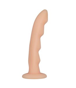 Strap U Siliconen Strap On Dildo - Huidskleur