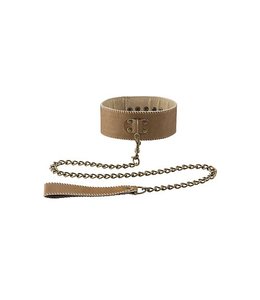 Ouch! Brown Ouch! Brown Halsband Met Ketting