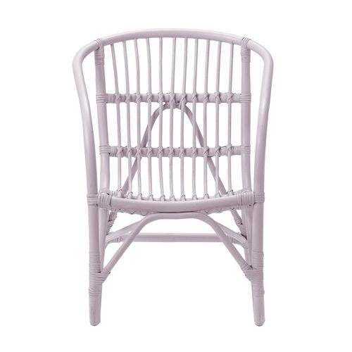 Bloomingville Mini Charlotte rotan stoel roze Bloomingville Mini Charlotte rotan stoel roze