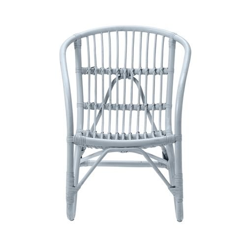 Bloomingville Mini Pepper rotan stoel blauw Bloomingville Mini Pepper rotan stoel blauw