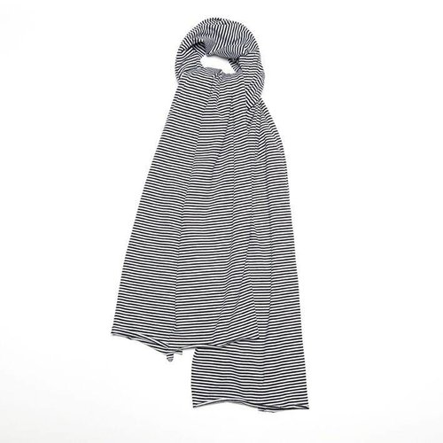 MINGO Scarf XL B/W Stripes black white MINGO Scarf XL B/W Stripes black white