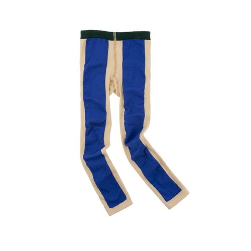 Tinycottons Long line legging beige/blue Tinycottons Long line legging beige/blue