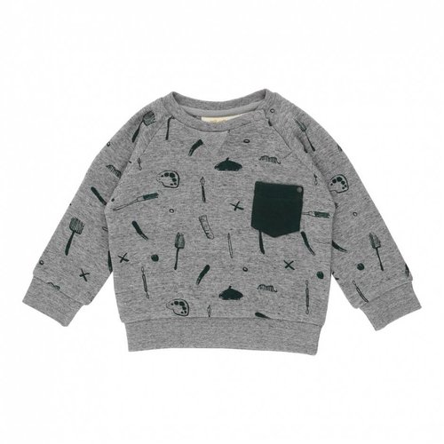 Soft Gallery Baby Ryan Sweatshirt AOP Painter Soft Gallery Baby Ryan Sweatshirt AOP Painter