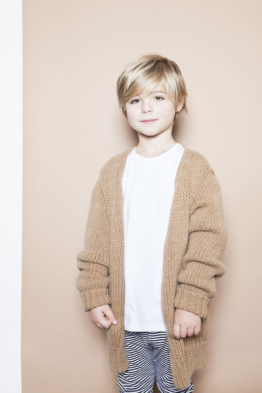 raw hide cardigan