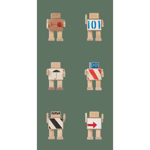 KEK Amsterdam Rijkswachters Robot Behang army KEK Amsterdam Rijkswachters Robot Behang army