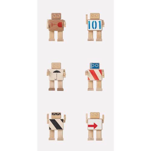 KEK Amsterdam Rijkswachters Robots wallpaper white KEK Amsterdam Rijkswachters Robots wallpaper white