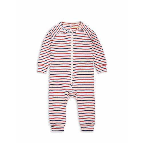 Mini Rodini Stripe rib Jumpsuit offwhite Mini Rodini Stripe rib Jumpsuit offwhite