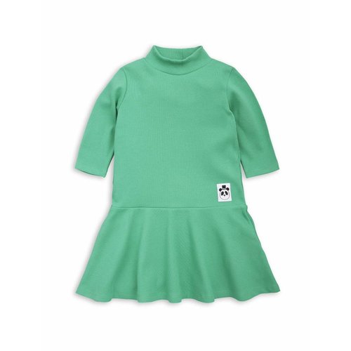 Mini Rodini Solid rib Dance Dress jurk Mini Rodini Solid rib Dance Dress jurk