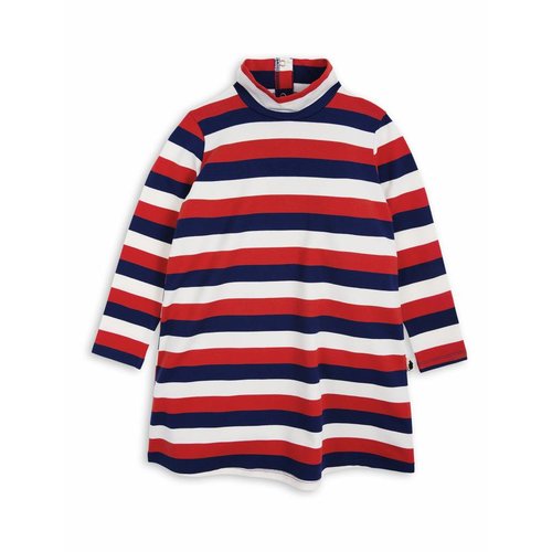Mini Rodini Blockstripe LS Dress multi Mini Rodini Blockstripe LS Dress multi
