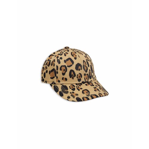 Mini Rodini Leopard CAP beige pet Mini Rodini Leopard CAP beige pet