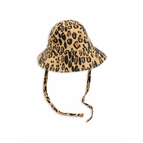 Mini Rodini Basic Leopard Sunhat hoed Mini Rodini Basic Leopard Sunhat hoed