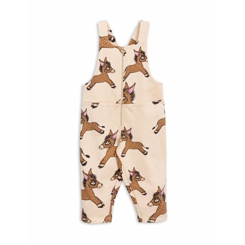 Mini Rodini Donkey AOP Dungarees Mini Rodini Donkey AOP Dungarees
