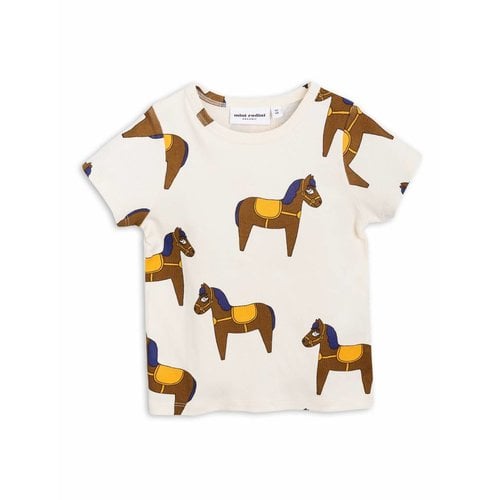 Mini Rodini Horse SS Tee Yellow shirt Mini Rodini Horse SS Tee Yellow shirt
