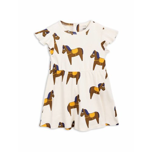 Mini Rodini Horse Dress yellow Mini Rodini Horse Dress yellow