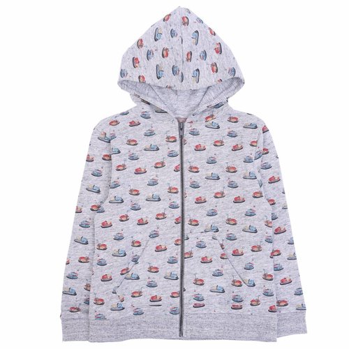 Emile et Ida Zipped Sweatshirt Gris Chine Autotamp Emile et Ida Zipped Sweatshirt Gris Chine Autotamp