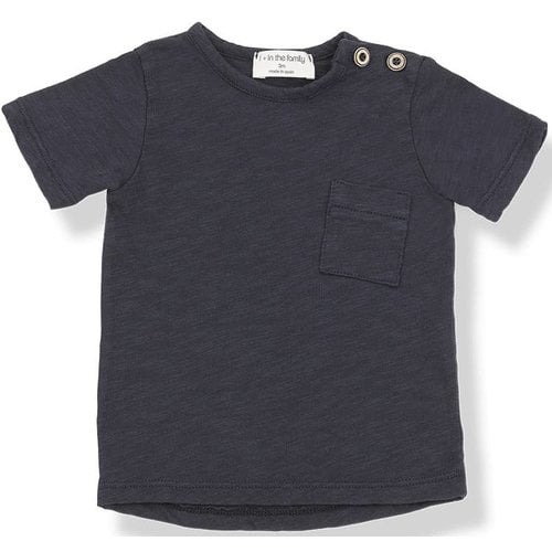 1+ in the Family Judd Short Sleeve Blu Notte shirt 1+ in the Family Judd Short Sleeve Blu Notte shirt