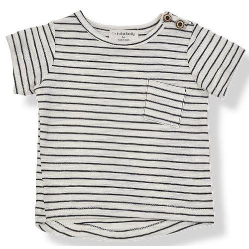 1+ in the Family Magritte Short Sleeve t-shirt Blu Notte 1+ in the Family Magritte Short Sleeve t-shirt Blu Notte
