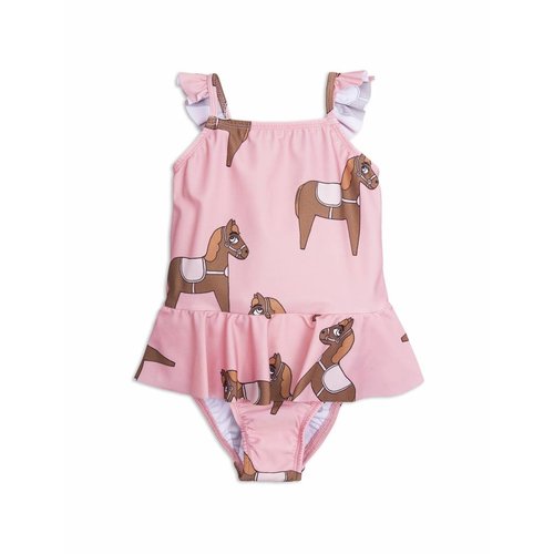 Mini Rodini Horse Skirt Swimsuit Pink Mini Rodini Horse Skirt Swimsuit Pink