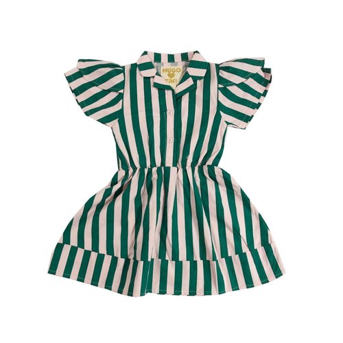 Hugo Loves Tiki Petal Sleeve Dress Beverly Hills Stripe Hugo Loves Tiki Petal Sleeve Dress Beverly Hills Stripe
