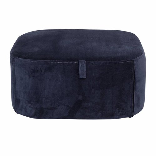 Bloomingville Mini Pouf Blue Bloomingville Mini Pouf Blue