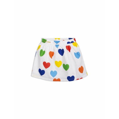 Mini Rodini Rainbow Love Woven Skirt Mini Rodini Rainbow Love Woven Skirt