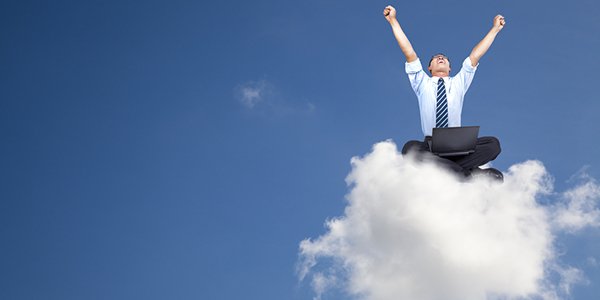 Als je me zoekt, ik ben in de wolken