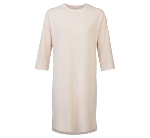 YAYA 3/4 SLEEVE DRESS WITH HIGH SLITS