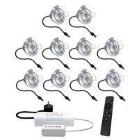 Lavanto Cree LED downlight set 10 x 3 Watt dimmable