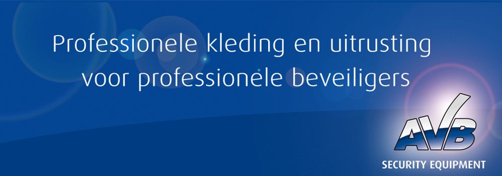 Nieuwe webwinkel AVB Security online!